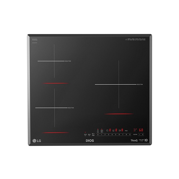 LG DIOS 인덕션 3구 전기레인지 BEI3GQT (방문관리)